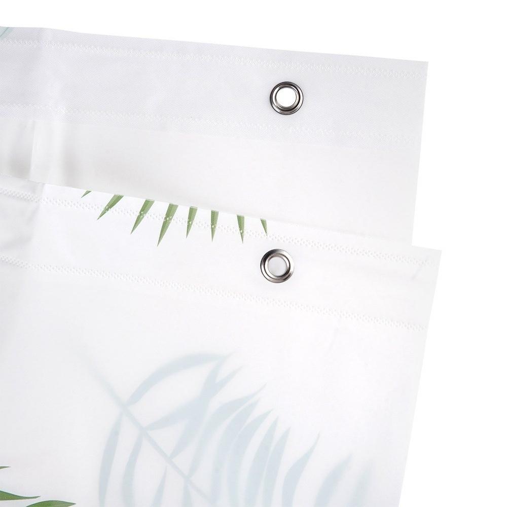 Bathroom Shower Curtain for Bathtub Shower Hooks 180x180 Cm