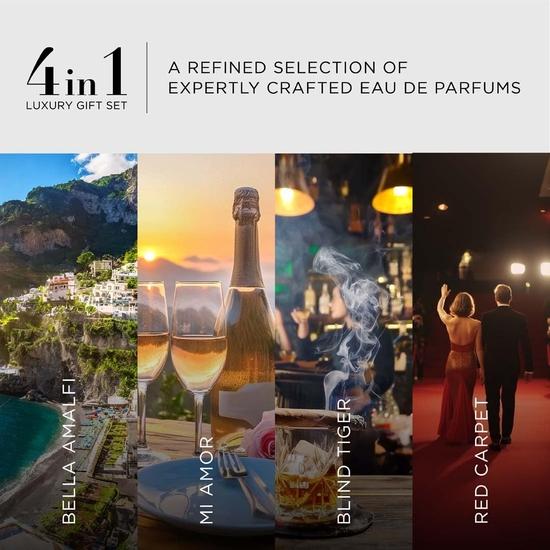 Kimirica Valentine's Gift Perfume Experience Set For Men's & Women's