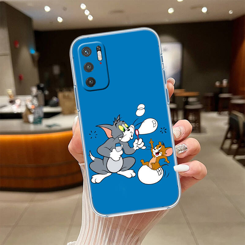 Tom and Jerry Case for Motorola E7 E22 E20 E13 E15 E22S E30 E40 G10 G20 G04 G22 G23 G05 G75 G35 G55 G6 G7 G8 G9 Plus Power Play