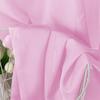 Light Sheer Voile Curtains with Rod Pocket Semi-Transparent Window Drapes for Bedroom Living Room Dining Room Light Transmittance Lace Curtains