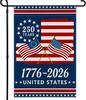 250 Anniversary USA Garden Ag: 12X18 In Memorial Day 4Th of July Garden Ag Y 744110802955 AAV