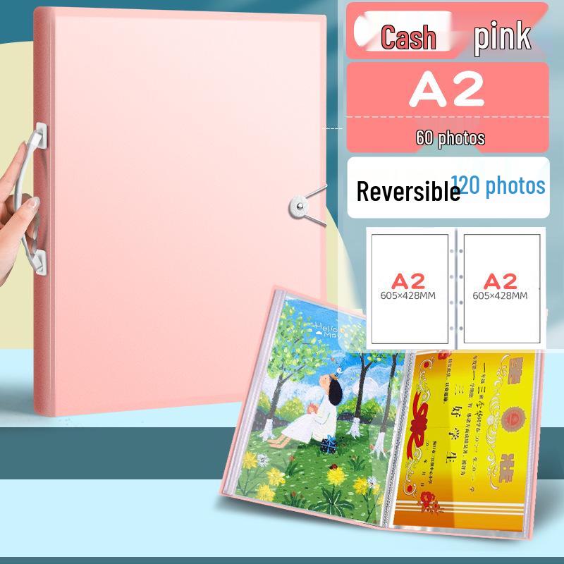 Kunst- und Skizzenkollektion für Kinder: 2 Fotoalben, Aufbewahrung für Zeichnungen, Klammern für Papier/Poster, 3 Malbücher