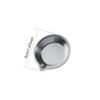 6/12/24pcs Stainless Steel Painting Color Bowls 5cm Oil Paint Trays Paint Color Mixing Cups Color Painting Teaching Tools TMZ