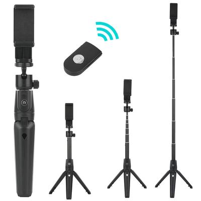 2 in 1 Selfie-Stick Stativständer mit Fernbedienung für Android für iOS Mobiltelefon