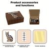Wooden Alien Irregular Animal Puzzle Scientific Puzzle Adult Children Hand-Eye Coordination Development Intelligence
