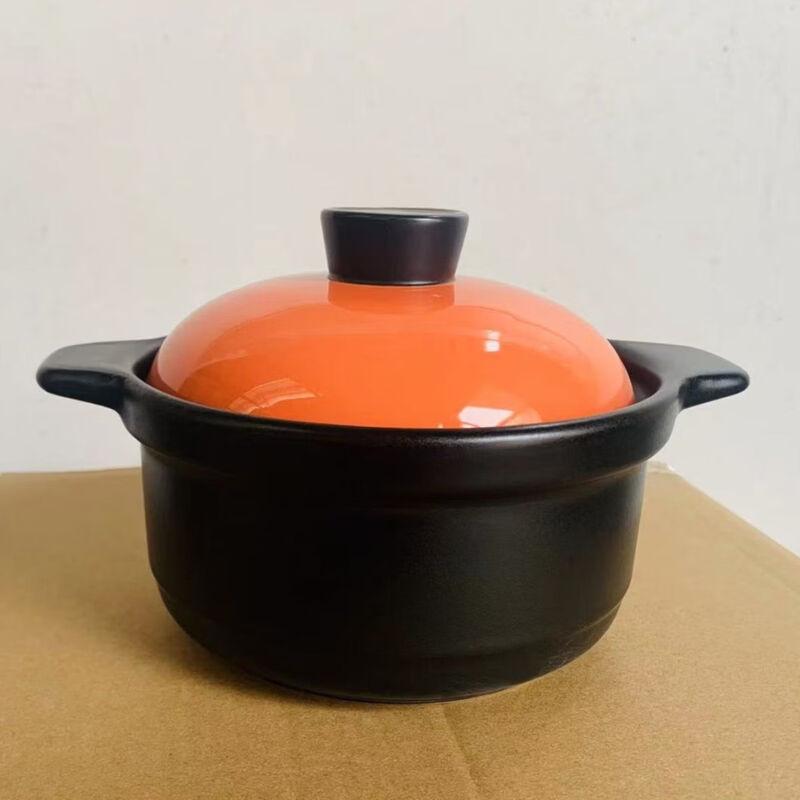 WUHE Ceramic Clay Pot with Lid