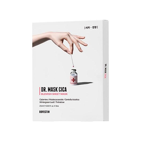 

Успокаивающая маска Rovectin Cica, 1 упаковка, 5 упаковок Популярная корейская косметика