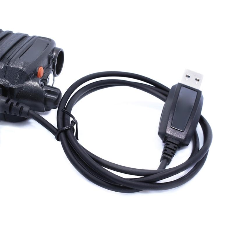 PVC Data Cable For BF-UV9R BF-A58 BF9700 Two Way Radio Frequency Programming&Parameter Configuration On Multiple Models