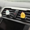 Mini Car Luminous Chicken Ornaments Cartoon Noctilucent Chicken Resin Doll Car Pendant Cute Car Interior Decoration Accessories