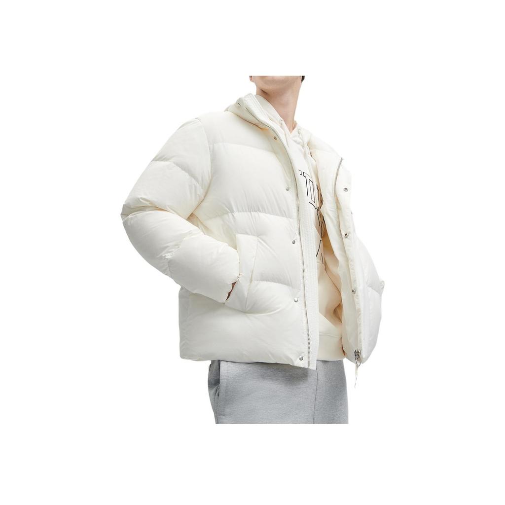 New FILA FILA X Études Down Jacket Unisex Coconut Milk White F11U346901F-IV