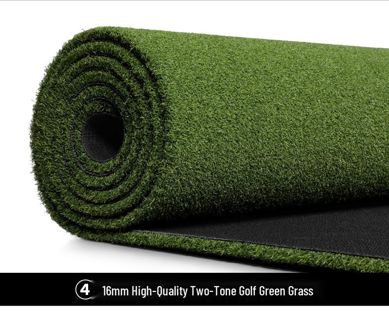 PGM Indoor Golf Set with Interlocking Green for Office, Home, and Outdoor Practice
