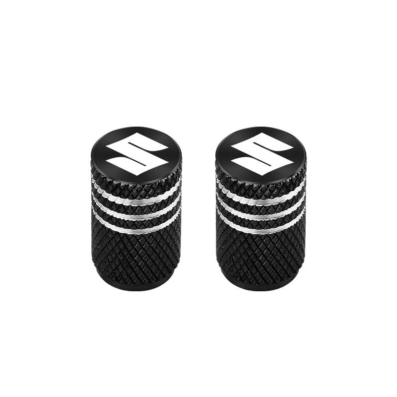 Tappi Valvola Pneumatico Ruota Moto Lega di Alluminio Copri Stelo Cerchione Pneumatico Per Suzuki GSXF SV 650 B-King BURGMAN DRZ GSR GSR750