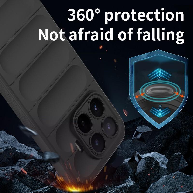 For Xiaomi 17T Pro 15T Pro 14T 13T Pro 15 17 Pro Max Case Shockproof Soft TPU Silicone Protection Phone Back Cover Capa Fundas