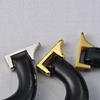 1PC Cabinet Door Handle New Chinese Style Brass Vintage Single Hole Antique Solid French Drawer Wardrobe Door Handle Brass Color
