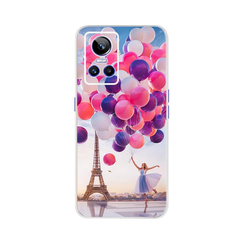 For Realme GT Neo3 Case Cover For Realme GT Neo 3 150W Bumper Soft Lovely Cat Wolf Silicone Phone Funda For Realme GT Neo3 Coque