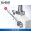ZONESUN ZS-A03 Manual Paste Nail Polish Cream Filling Machine Sauce Jam Filling Machine