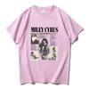 Singer Miley Cyrus Tshirt Cotton Comfortable High Quality Teeshirt Short Sleeve Women Unisex Tshirts Summer Ropa Mujer Clothing