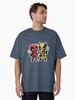 Deadpool and Wolverine Poolverine Kids Small Oversized T-Shirt