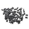 100PCS HC-4 Plastic Wire Mounts Seat Data Line Winder Cable Tie Fixed Seat