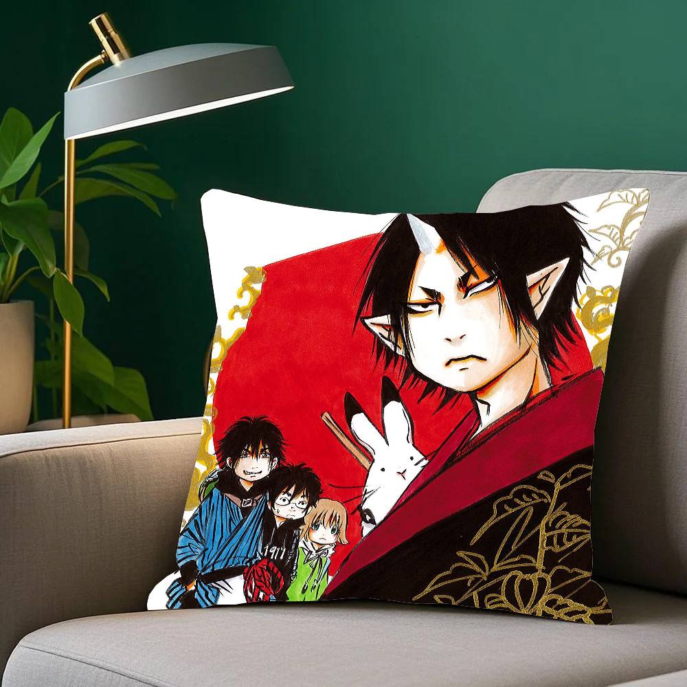 Hozuki's C-Coolheadedness Anime Pillow Case Home Decor Throw For Sofa Bed Car Room Decor Gift Idea