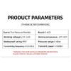 E-ACE 4 Sensors TPMS Removable Battery Wireless Intelligent Sensing Tire Pressure Monitor System Safety Alarm LCD Display