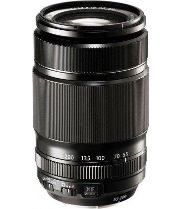 Fujifilm XF 55-200 mm camera lens f/3.5-4.8 Black