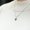 HARANG HR 302N_Green Garnet Necklace