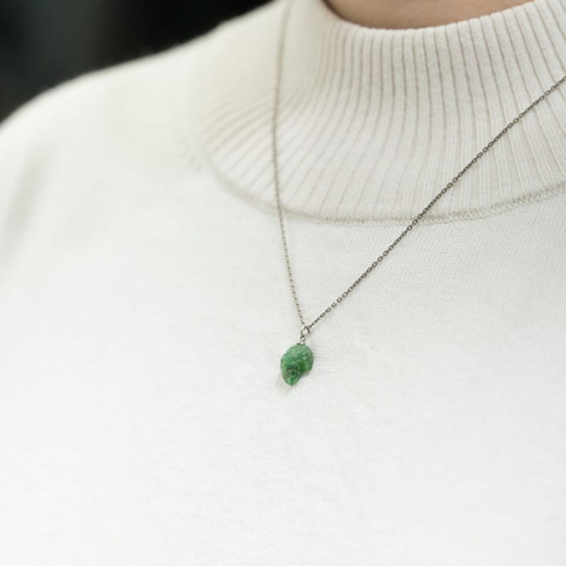 HARANG HR 302N_Green Garnet Necklace