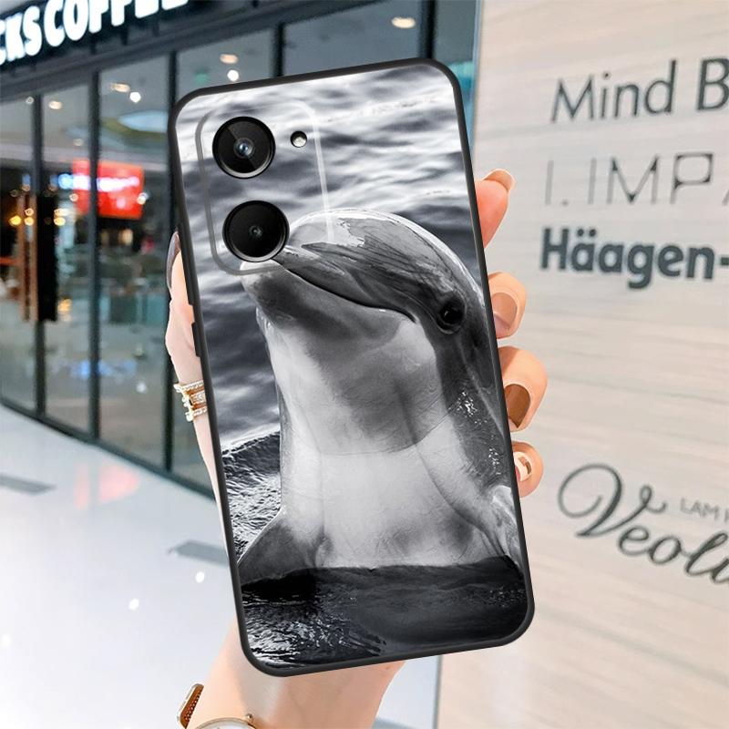 Dolphin Case For Realme 15 14 13 12 11 Pro Plus GT6 GT7 Pro C55 C51 C35 C53 C61 C65 C67 C63 C71 C75