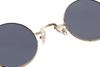[Karokak] Round Glasses, Retro Metal, Popular, Stylish, Fashionable, Driving, Small, Fashion Glasses, Sunglasses, Men's & Women's, UV400, Unisex