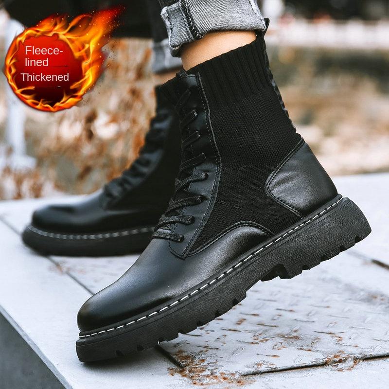 Herbst-Winter-Militärkampf-Bergsteigerstiefel Herrenschuhe