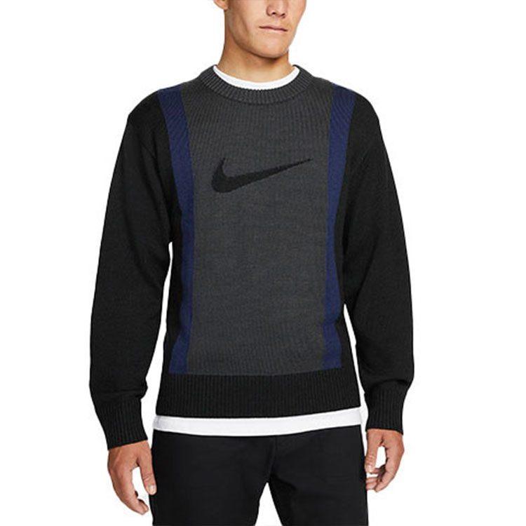 Nike Sweaters Men's Gray Crew Neck Moderate Other DD0579-010
