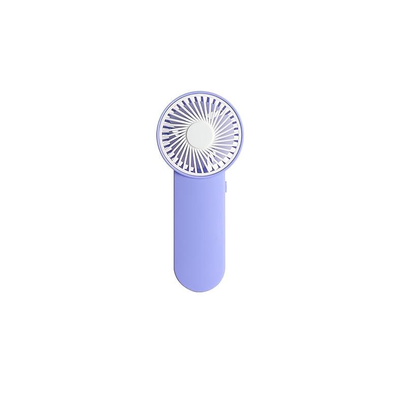 

Portable Handheld Mini Fan, Powered By AA Batteries, Adjustable Single Speed, Ideal for Outdoor Use Mini Fan фиолетовый