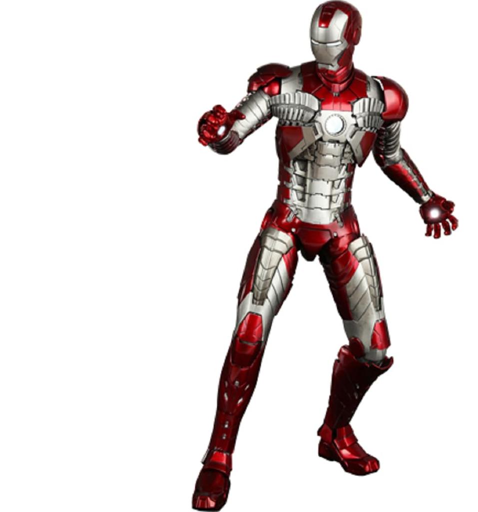 Movie Masterpiece Iron Man 2 1/6 Scale Figure Iron Man Mark 5