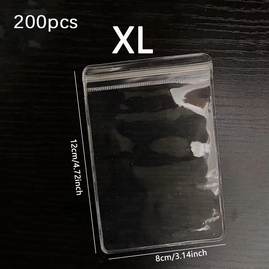 Jewelry Small Self-Sealing Plastic Zip Clear PVC Storage Bags for Storing Bracelets Rings Earrings Organizer