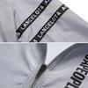 Men Summer Sun Protective Jacket Hooded Long Sleeve Zipper Placket 360-Degree Sun Protection Coat Ice Silk Thin Loose Fit Fishing Outerwear