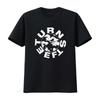 Turnstile Band Glow On Album T Shirt F19306 Vintage Washed Slightly Homme Stylish Breathable Top For Everyday Wear Versatile