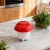 6PCS Egg Boiler Cup Non Stick Egg Cooker Silicone Egg Boiler Mould for Household Kitchen
