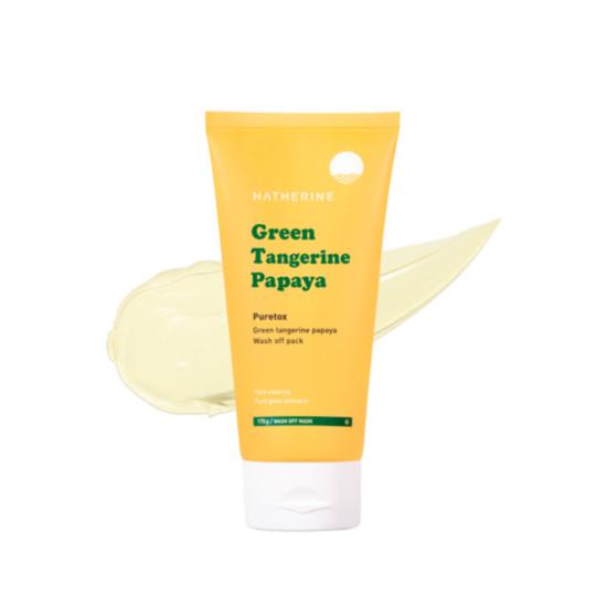 

HATHERINE Puretox Green Tangerine Papaya Wash Off Pack 170 г