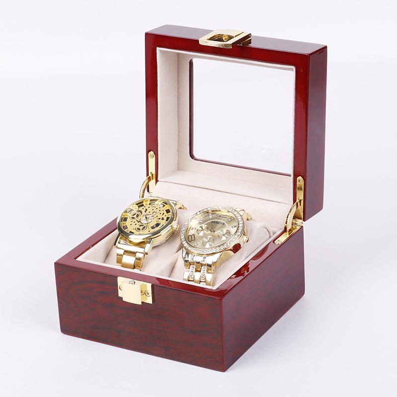 

Золотая шкатулка для часов и ювелирных изделий, модель 610220 — надежное решение для хранения