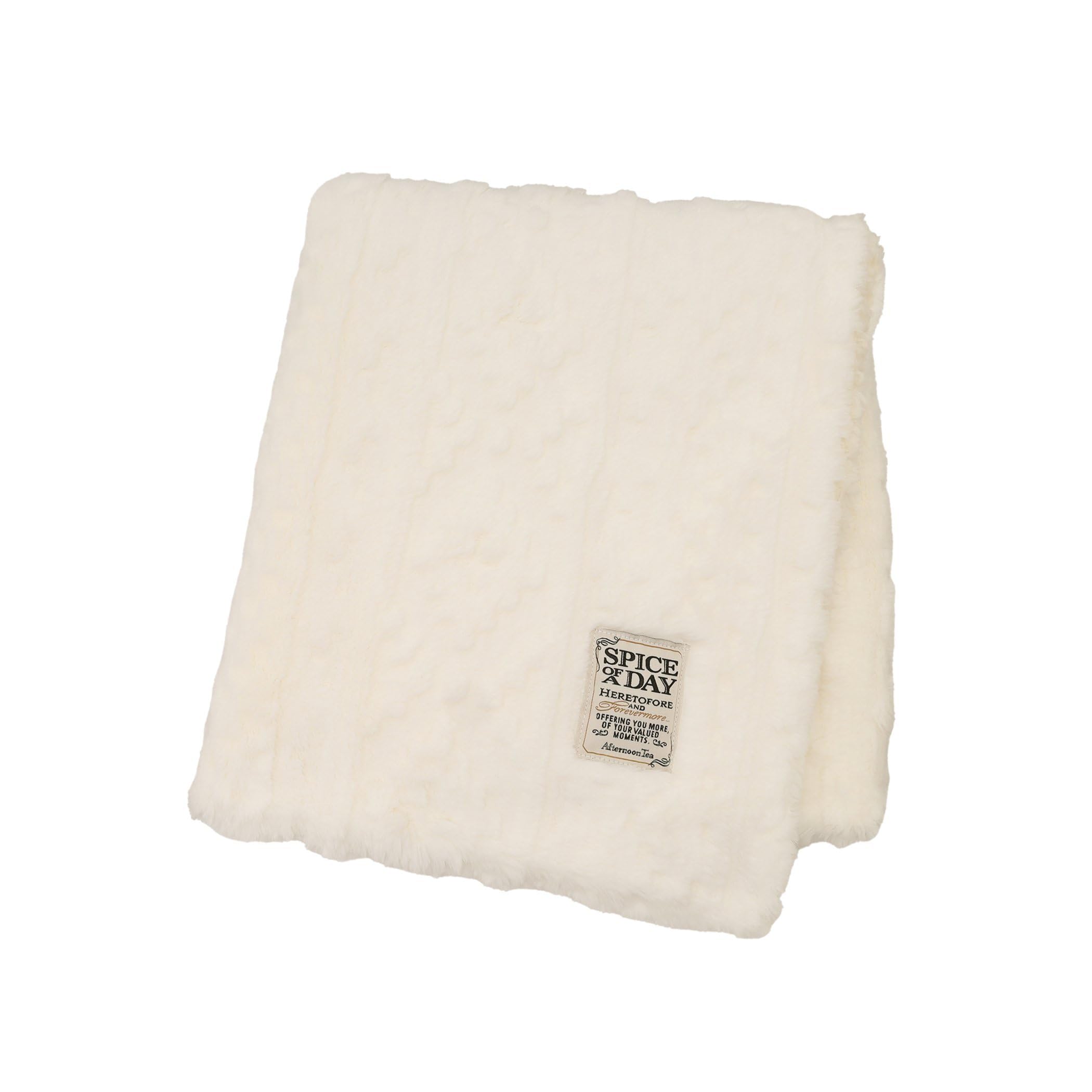 

Afternoon Tea Living JP79 Kilim Jacquard Blanket, White