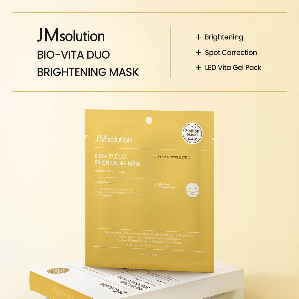 Bio-Vita Duo Brightening Mask Set 34 g x 4 ea