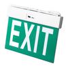 Led Emergency Exit Sign Acrylic Clear Eye Catching Exit Sign with Light for Building Camera Indoor Use AC85‑265V