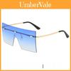 Unisex Oversized Square Sun Glasses With Uv400 Protection For Fashionable Outings