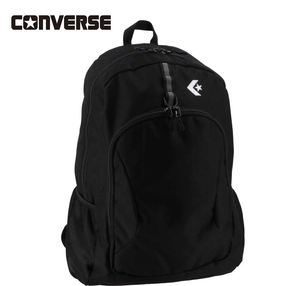 Converse Team Daypack with Reflective Backpack, Water-Repellent Features, Capacity 37L, Black, Approx.