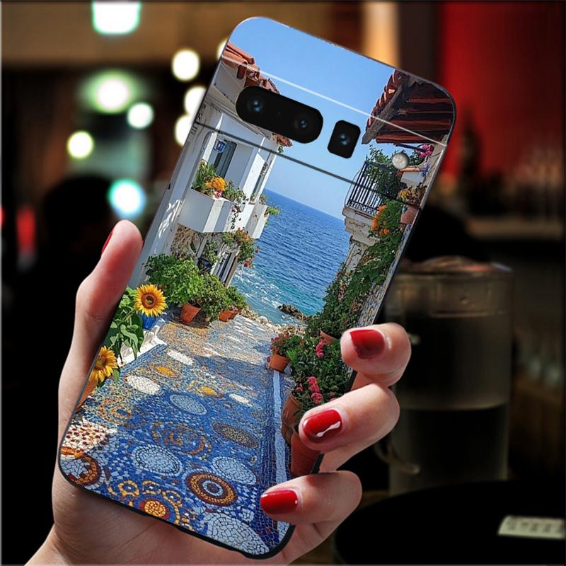

Phone Case For Google Pixel 10 9 Pro XL 9A 8 7 6 Pro Pixel 8A 7A 6A Pixel 8 7 6 5 Greece Turkey Italy Scenery Case Google Pixel 7a