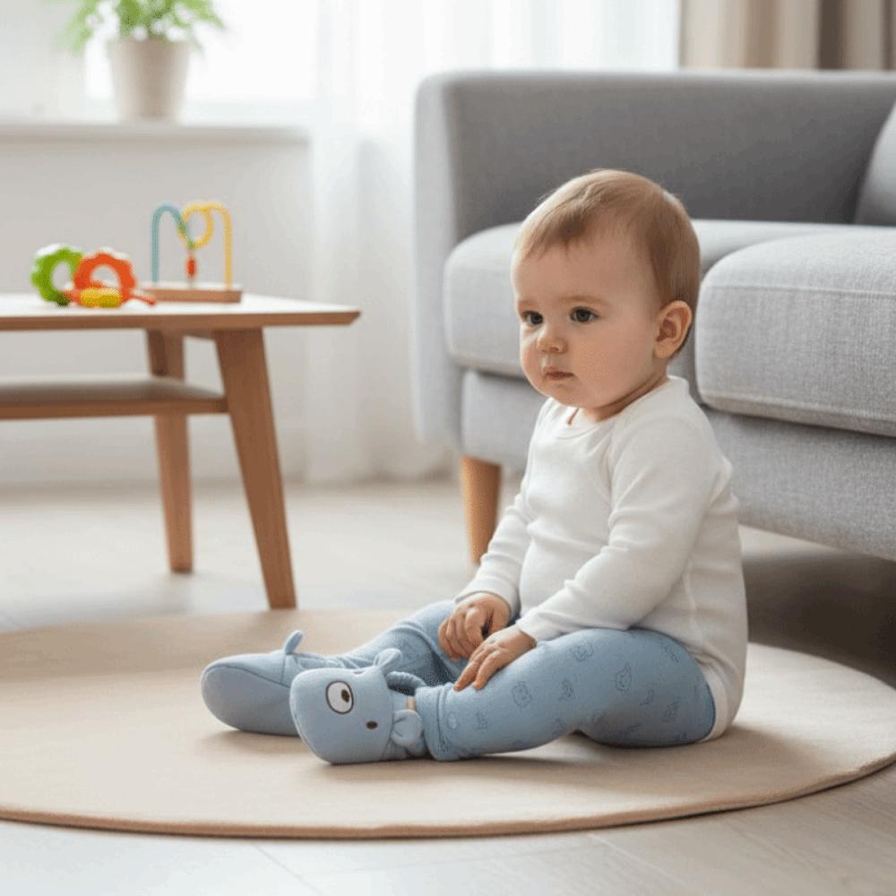 Animal Pattern Baby Shoes Soft Newborn Socks Shoes Fashion Baby Floor Sneakers  Indoor