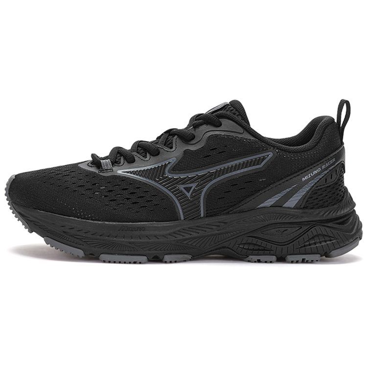 Mizuno Cushioning Breathable Durable Low-Top Running Shoes Unisex Sneaker Black D1GH223601