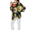 WTEMPO Women Large Size Bohemian Style Thin Chiffon Shirts Summer Vacation Beach Seaside Sun Protection Tops Bikini Smock