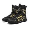 Unisex High-Top Boxing Shoes for Wrestling & Martial Arts - Non-Slip, Comfortable Training Boots.